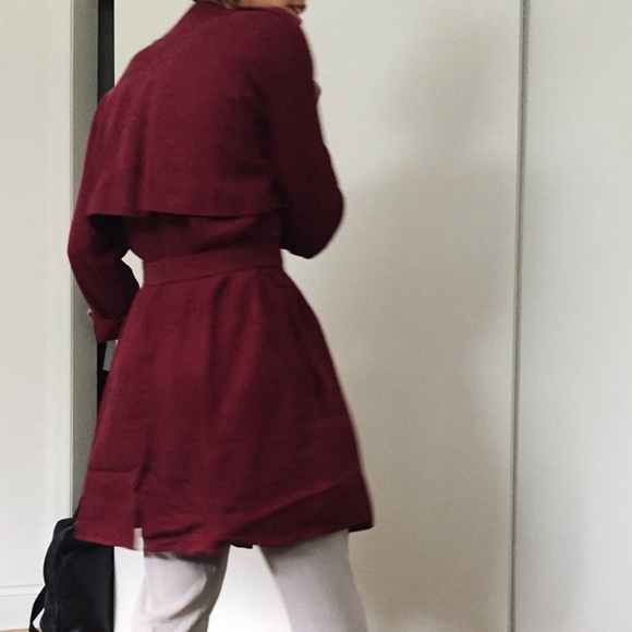 Zara light long trench coat - Picture 3 of 7